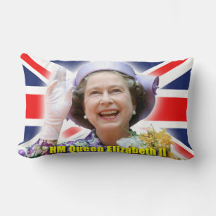 The Queen - Britain' Pride! Lumbar Cushion