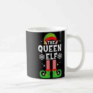 The Queen Elf Christmas Family Matching Pajamas Qu Coffee Mug