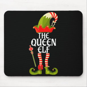 The Queen Elf Family Matching Christmas 2023  Mouse Pad
