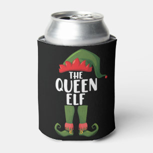 The Queen Elf Matching Family Christmas Women Can Cooler