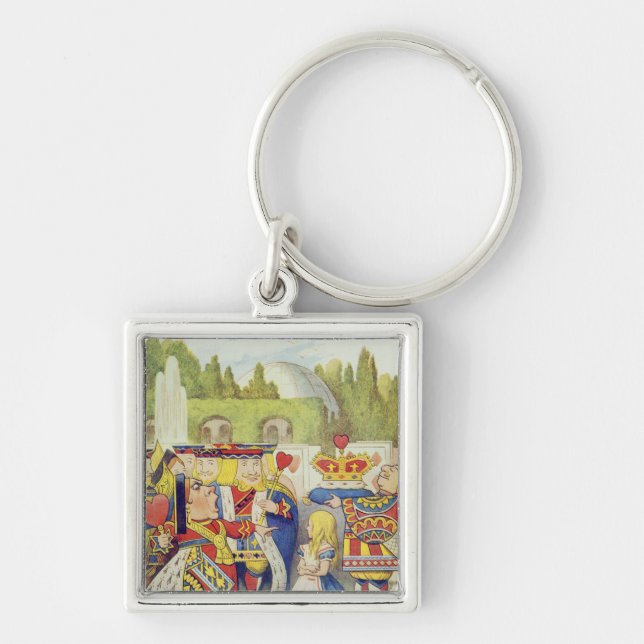The Queen has come! And isn't she angry.' Key Ring (Front)