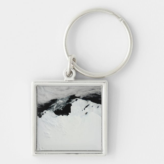The Queen Mary Coast of Antarctica Key Ring (Front)