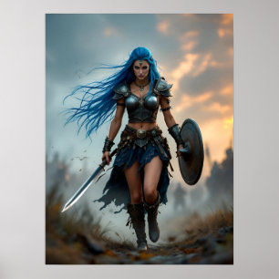 The Queen of Battle  Poster