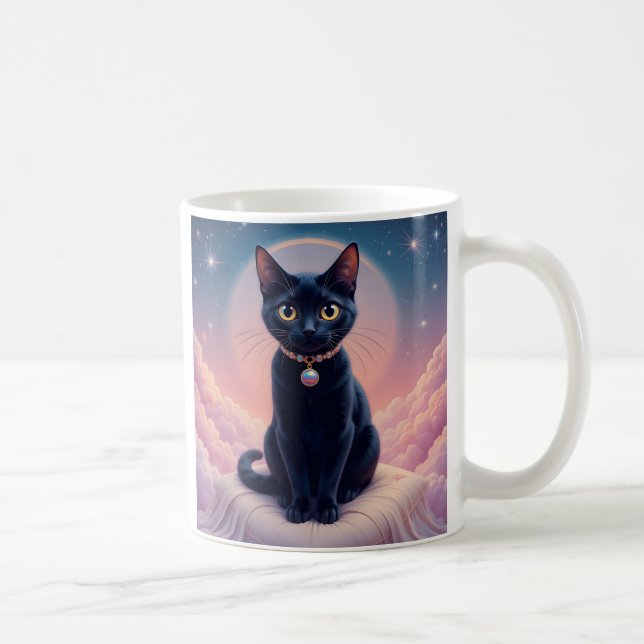 The Queen Of Black Cat Heaven Coffee Mug (Right)
