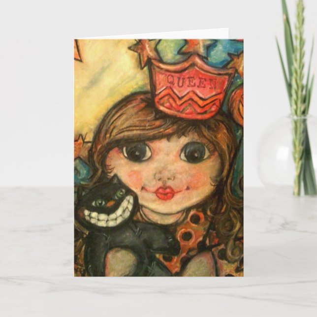The Queen of Halloween Card (Front)