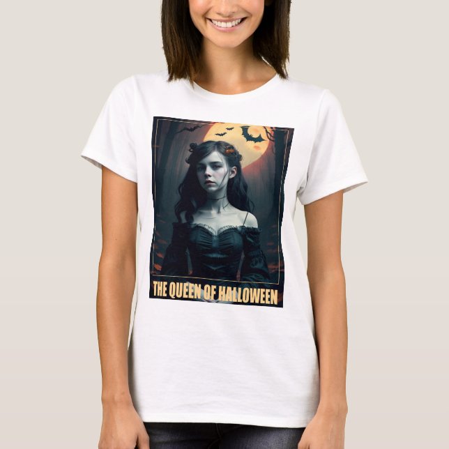 The Queen of Halloween T-Shirt (Front)