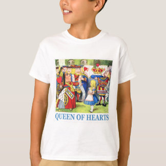 The Queen of Hearts meets Alice in Wonderland T-Shirt