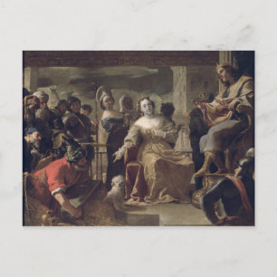 The Queen of Sheba before Solomon Postcard