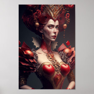 The Queen of the Hearts Poster
