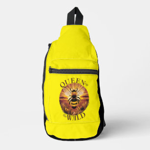 The Queen of the Wild Logo Sling Bag