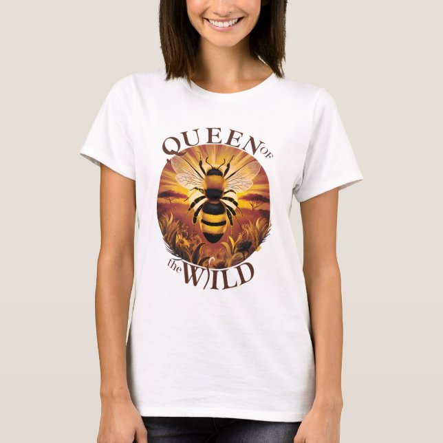 The Queen of the Wild Logo T-Shirt (Front)