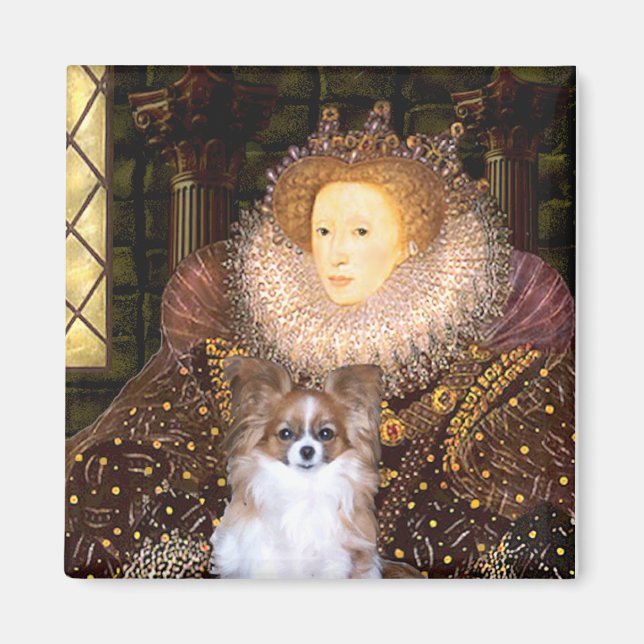 The Queen - Papillon 6 Magnet (Front)