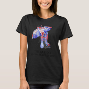 The Queen Platinum Jubilee 1952 2022 70 Years Brit T-Shirt