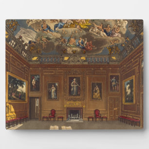 The Queen's Audience Chamber, Windsor Castle, from Plaque