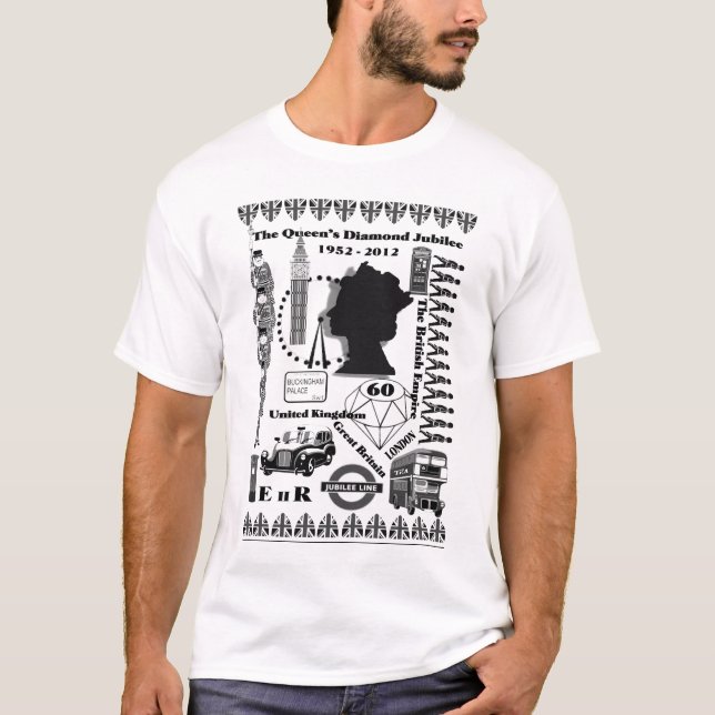 The Queens Diamond Jubilee T-Shirt (Front)