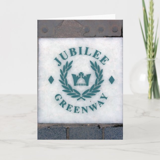 The Queen's Jubilee Greenway - London Card (Front)