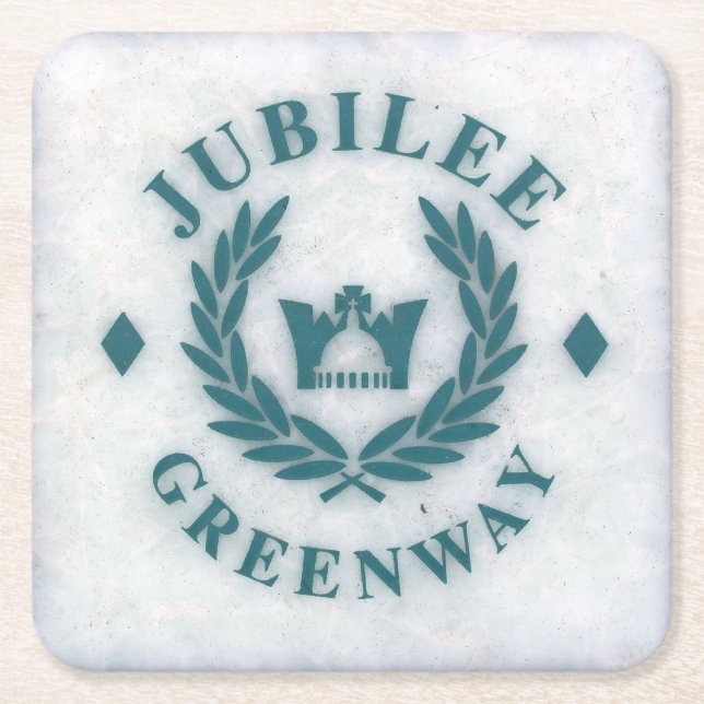 The Queen's Jubilee Greeway - London - Coaster (Front)