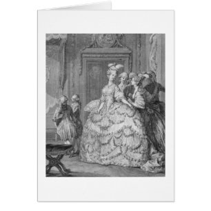 The Queen's Lady-in-Waiting, engraved by P.A. Mart