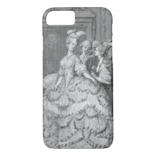 The Queen's Lady-in-Waiting, engraved by P.A. Mart Case-Mate iPhone Case