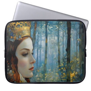 The Queen's Lost Heart Fairytale Portrait Laptop Sleeve
