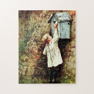 The Queen's Mailbox by Helen Allingham Jigsaw Puzzle