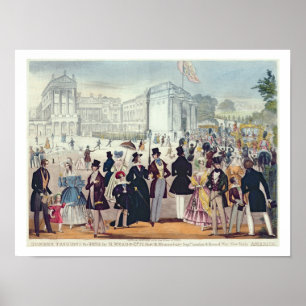 The Queen's Return from the House of Lords, 1839 ( Poster