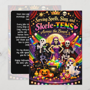 🎃🌈 The Queer Halloween Cabaret  card