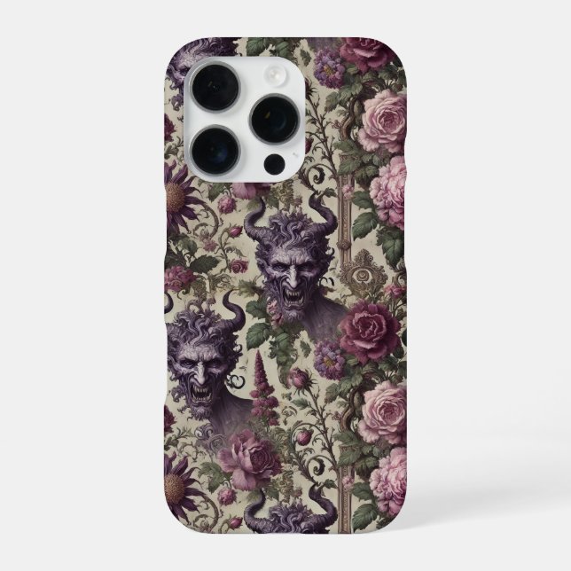 The Query of Blight – Gothic Baroque  iPhone Case (Back)