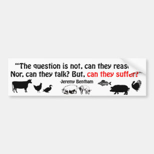 The question is not, can they reason?... bumper sticker