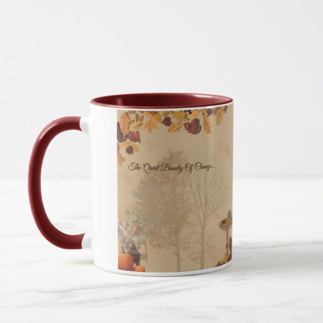 The Quiet Beauty Of Change _ Autumn Glow Mug  (Left)