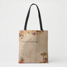 The Quiet Beauty Of Change - Autumn Tote Bag