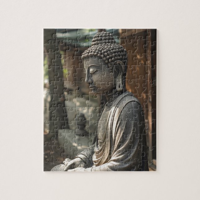 The Quiet Buddha Jigsaw Puzzle (Vertical)