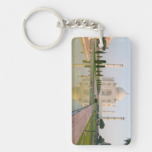 The quiet peaceful Taj Mahal at sunrise one of Key Ring