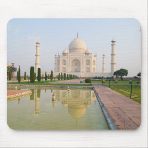 The quiet peaceful Taj Mahal at sunrise one of Mouse Pad