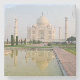 The quiet peaceful Taj Mahal at sunrise one of Stone Coaster