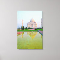 The quiet peaceful World Famous Taj Mahal at