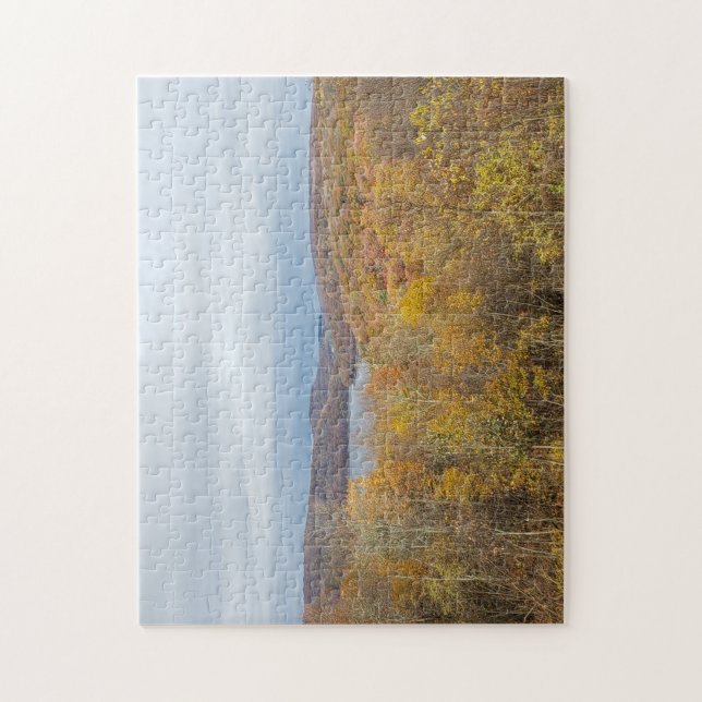 The Quiet Ridge: A Fall Puzzle (Vertical)