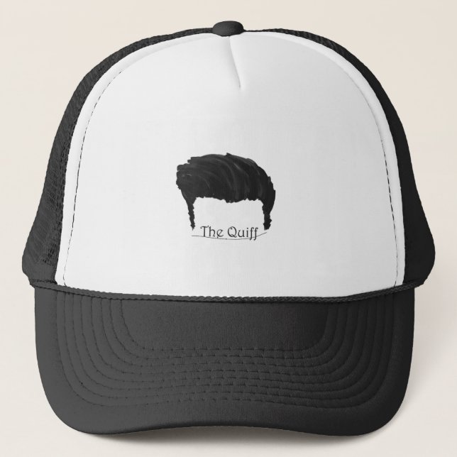 The Quiff.png Trucker Hat (Front)