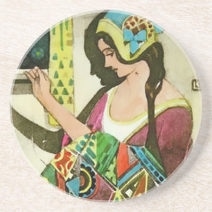 The quilter coaster