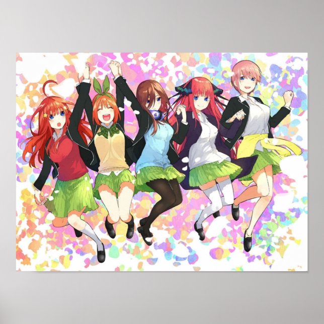 The Quintessential Quintuplets Poster (Front)