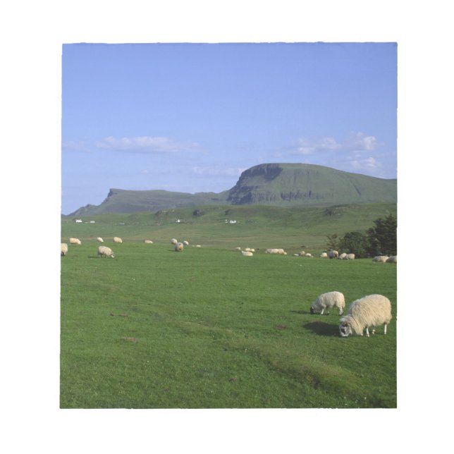 The Quiraing Mountains, Isle of Skye, Highlands, Notepad (Front)