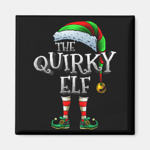 The Quirky Elf Shirt Matching Family Quirky Christ Magnet