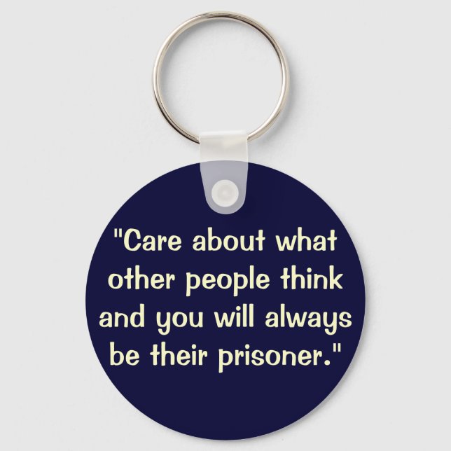 The quote key ring (Front)
