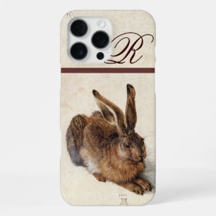 THE RABBIT ( Young Hare ) Monogram iPhone 16 Pro Max Case