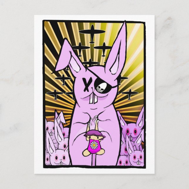 The Rabbits 2012 Postcard (Front)