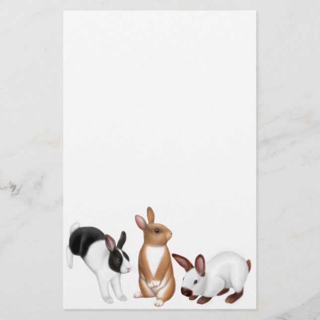 The Rabbits Stationery (Front)