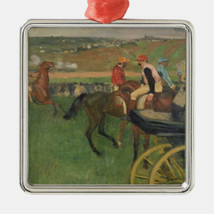 The Race Course - Amateur Jockeys Metal Tree Decoration