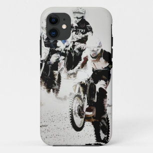 "The Race is On" Motocross Dirt-Bike Racers Case-Mate iPhone Case