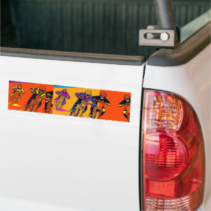 The Race Is On - Motocross Racing Bumper Sticker