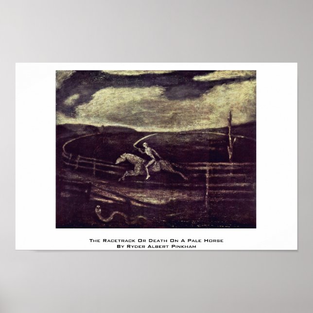 The Racetrack Or Death On A Pale Horse Poster (Front)